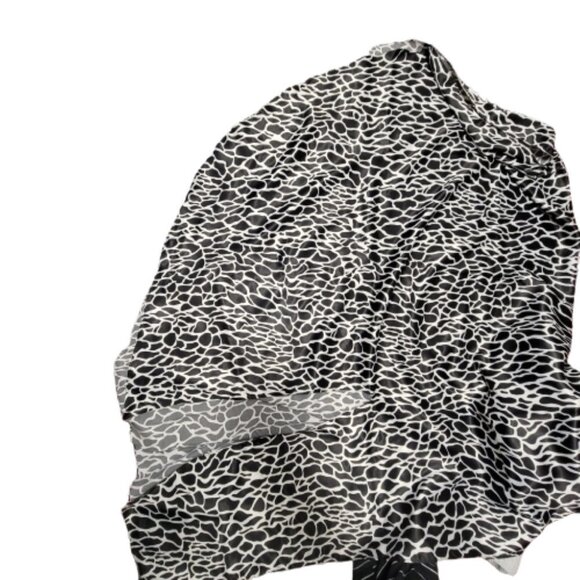 Monochrome Pareo Sarong Skirt Strapless Dress Beach Cover Up Vacation Outfit - Picture 8 of 9